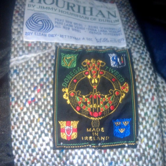 1960's 100 % wool tweed coat made in Ireland - Picture 6 of 11